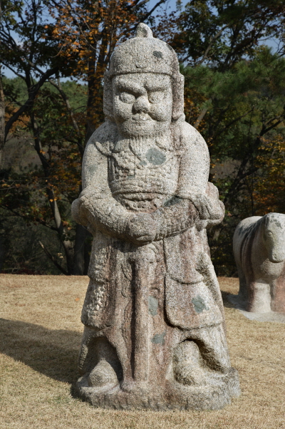 태종 헌릉의 동측 두 번째 무인석